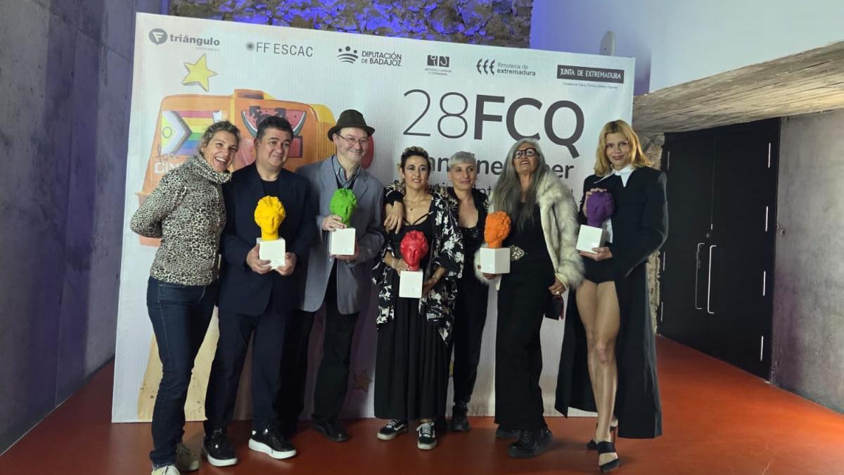 Algunos de los protagonistas de la gala.