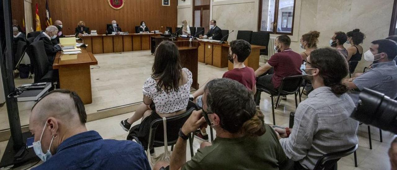 Juicio por el &#039;caso confeti&#039; en la Audiencia de Palma.