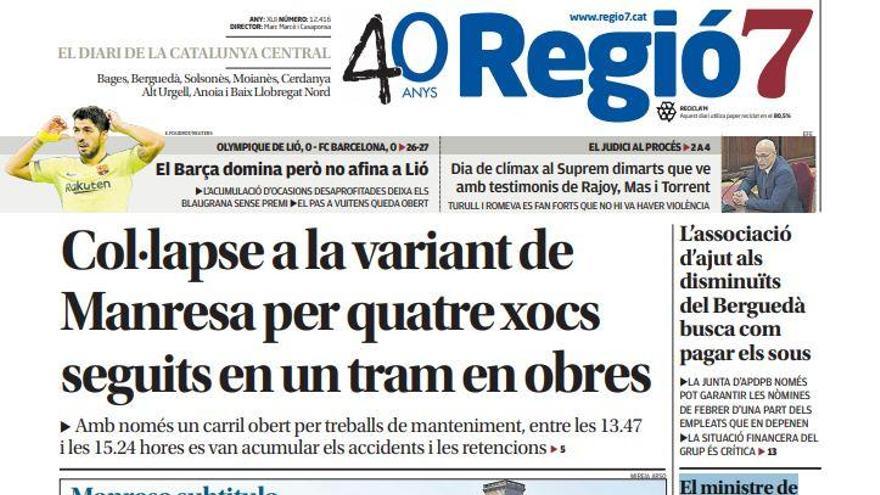 Què diuen les portades en paper d&#039;aquest dimecres?