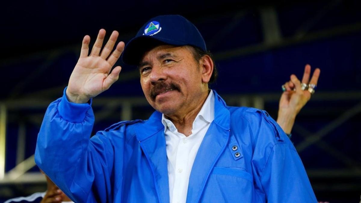 Daniel Ortega, presidente de Nicaragua en una imagen de archivo.
