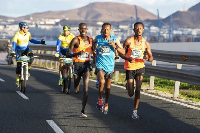 27.01.19. Las Palmas de Gran Canaria. Gran Canaria Maratón 2019. Foto Quique Curbelo