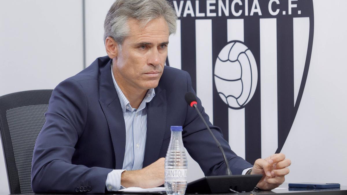 Corona, director deportivo del Valencia CF