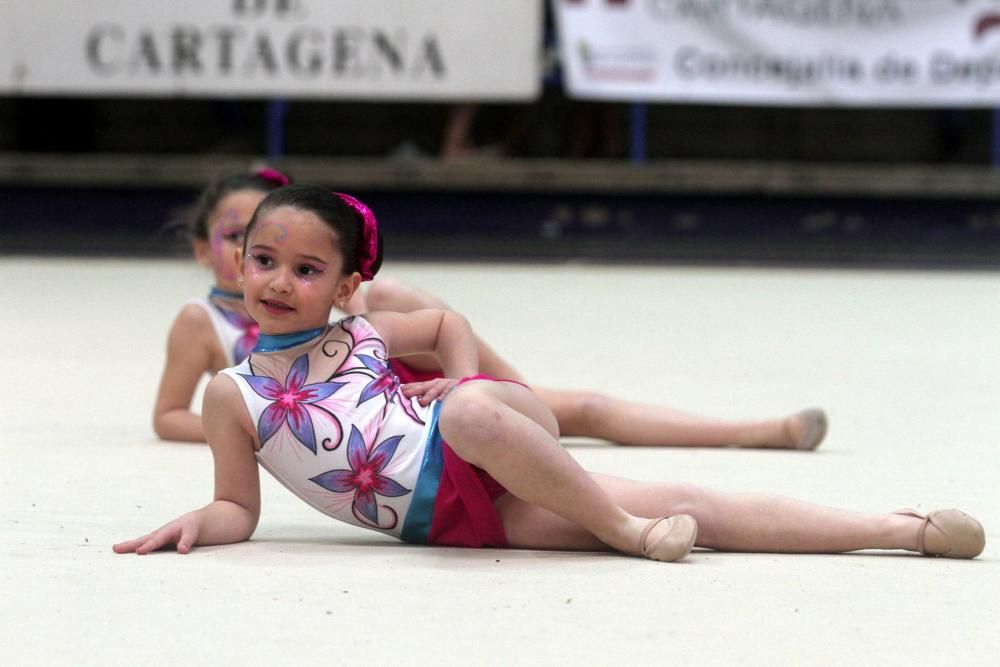 Campeonato de gimnasia rítmica en Cartagena