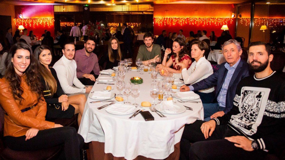 La Cena de Navidad reflejó la buena sintonía de toda la plantilla