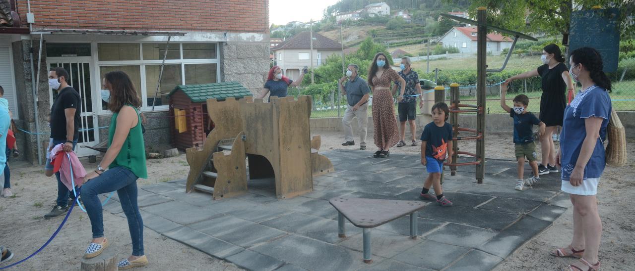 Patio de la Escuela de Educación Infantil de Verducido.