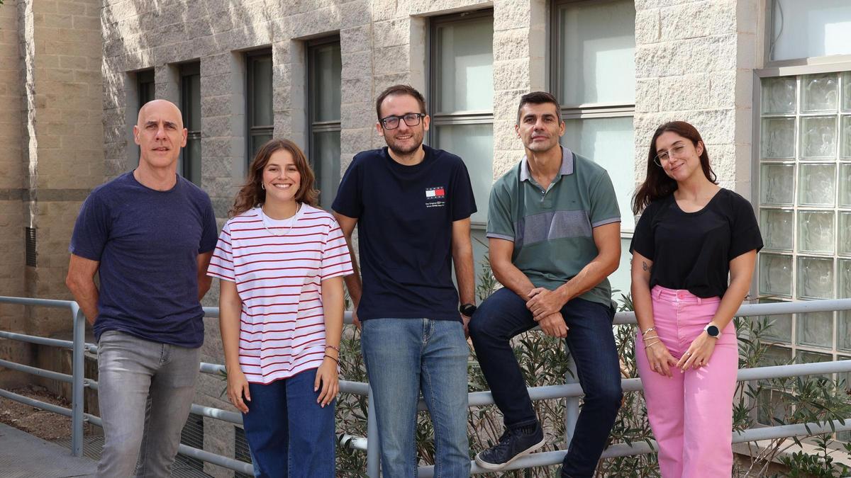 Grupo de trabajo del Departamento de Producción Vegetal y Microbiología de la UMH.