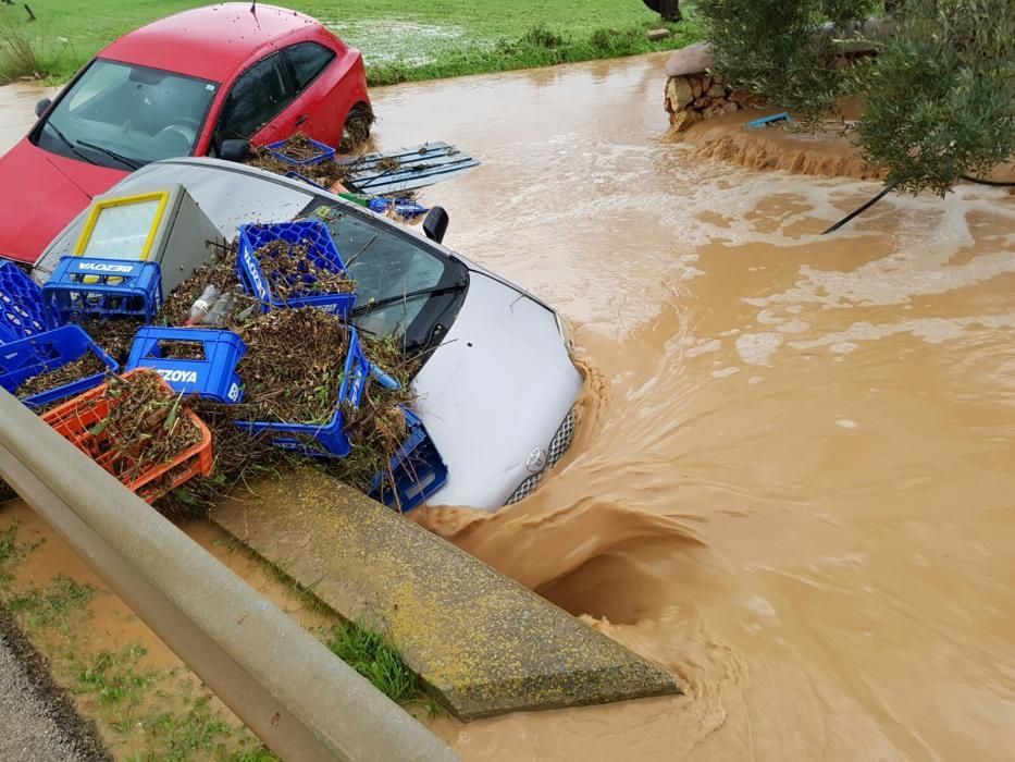 Unwetter auf Mallorca