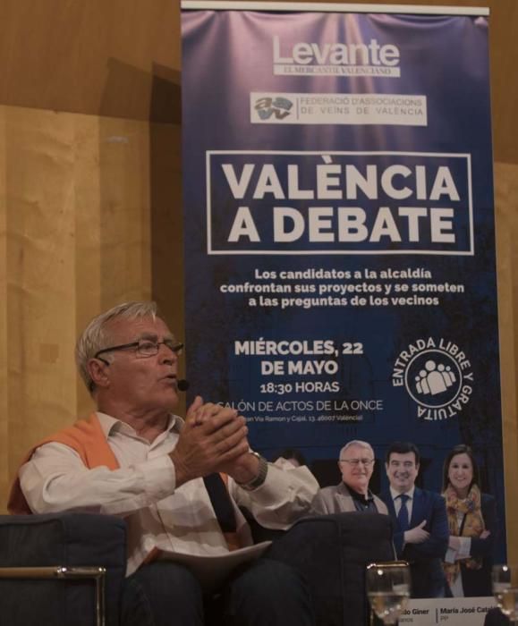 Debate entre los candidatos a la alcaldía de València