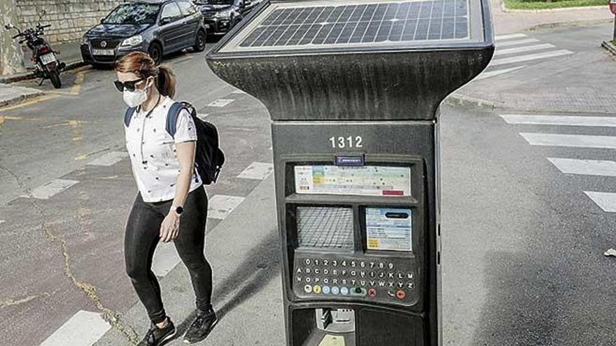 Los estacionamientos de pago se anularon con la declaración del estado de alarma.