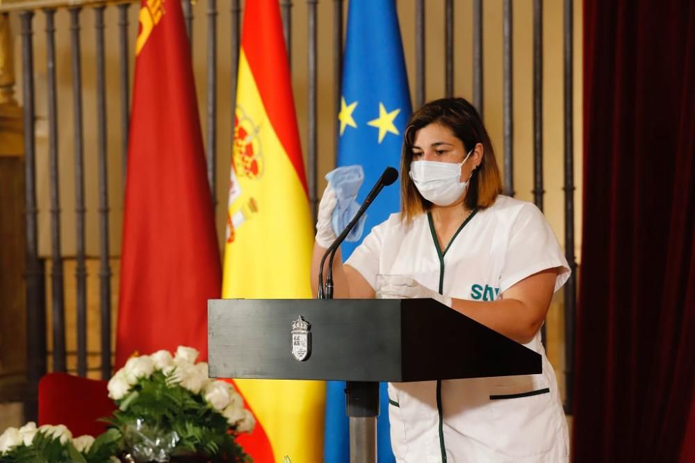 Acto institucional por el Día de la Región de Murcia en la iglesia de San Esteban