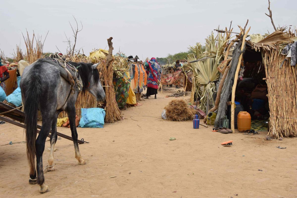 Éxodo de refugiados sudaneses hacia El Chad