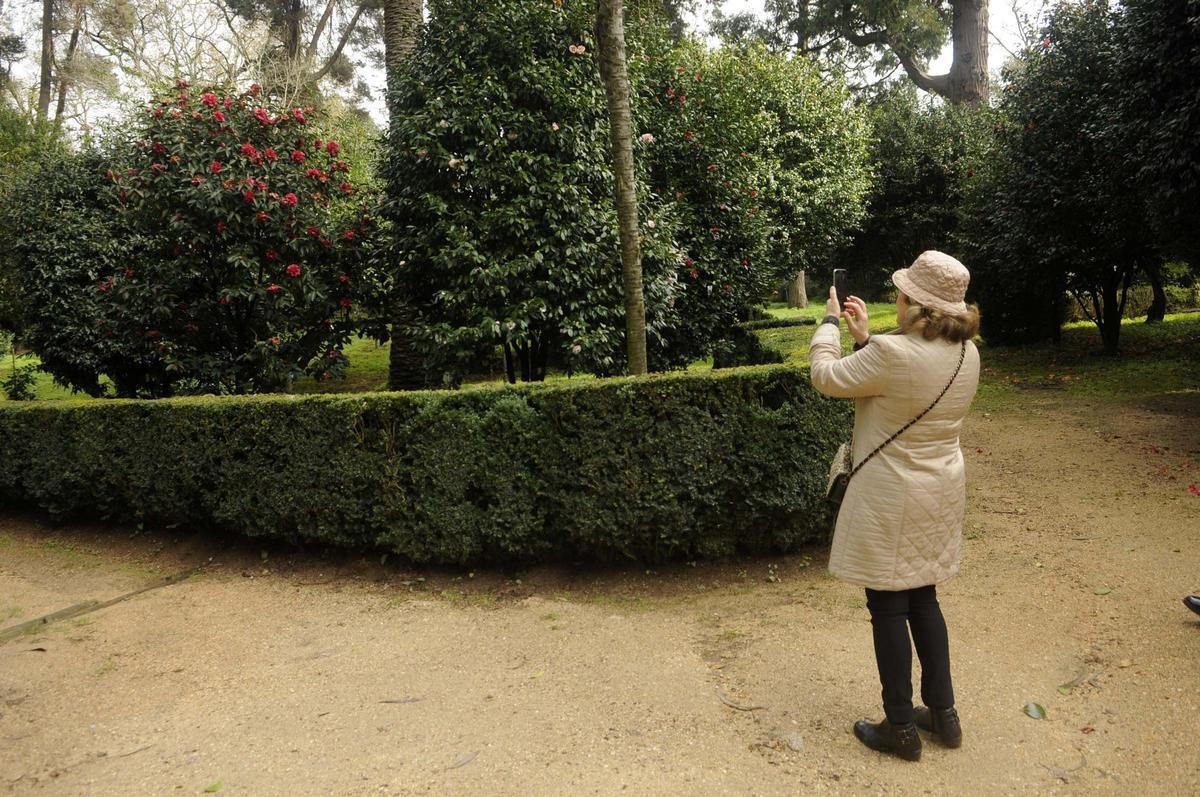 Paseo por el Pazo Rubianes.