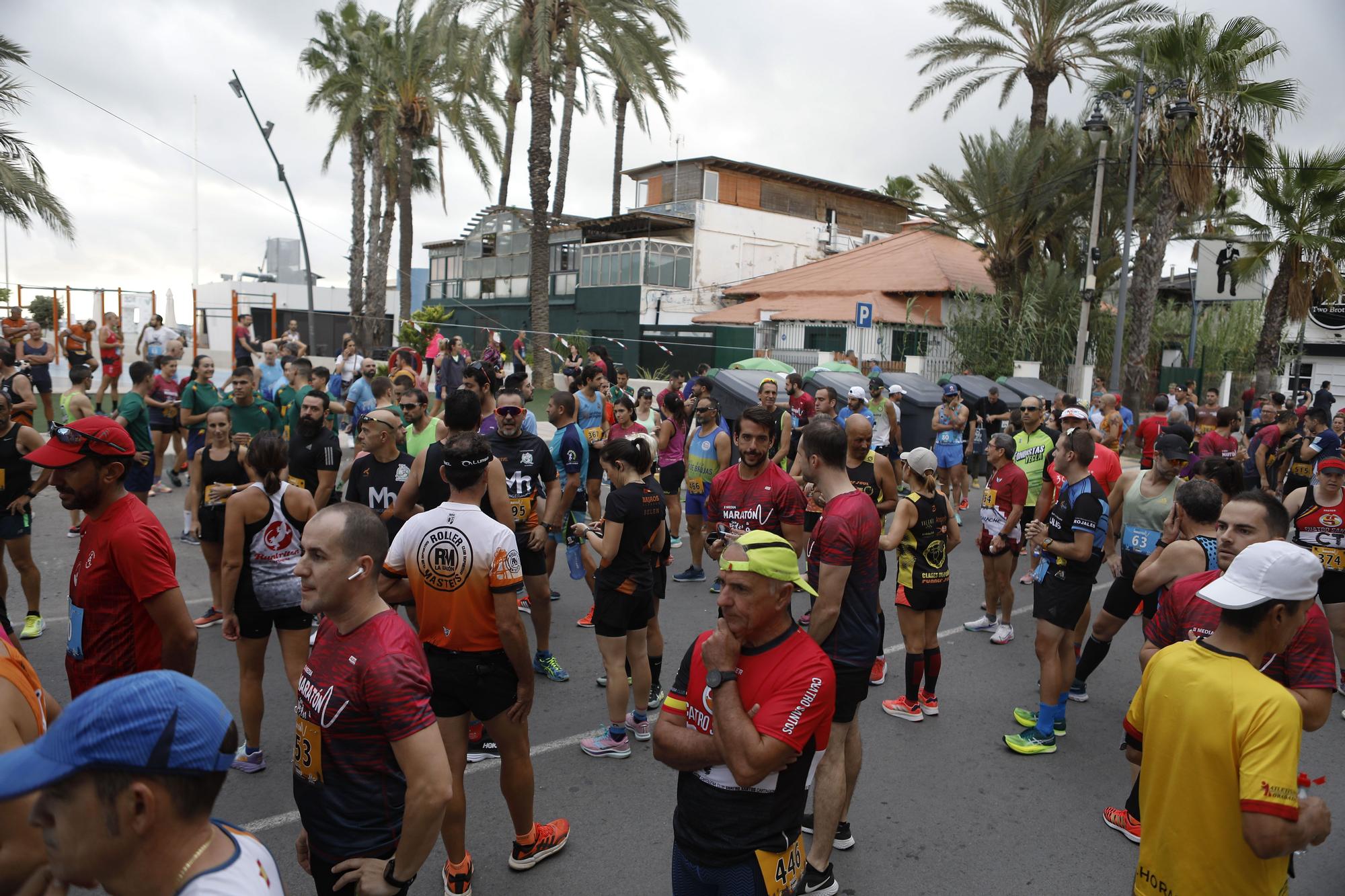 La media maratón Paraíso Salado de San Pedro del Pinatar, en imágenes