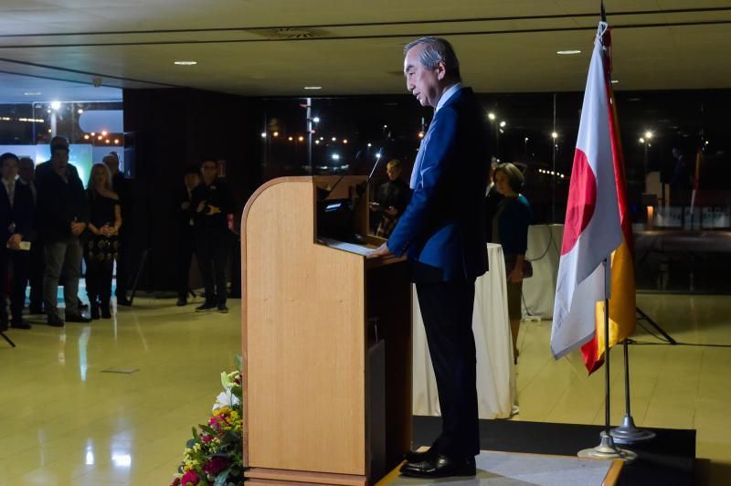 11-02-2010 LAS PALMAS DE GRAN CANARIA. Recepción del embajador de Japón en España, Kenji Hiramatsu, para celebrar su Fiesta Nacional. Fotógrafo: ANDRES CRUZ  | 11/02/2020 | Fotógrafo: Andrés Cruz