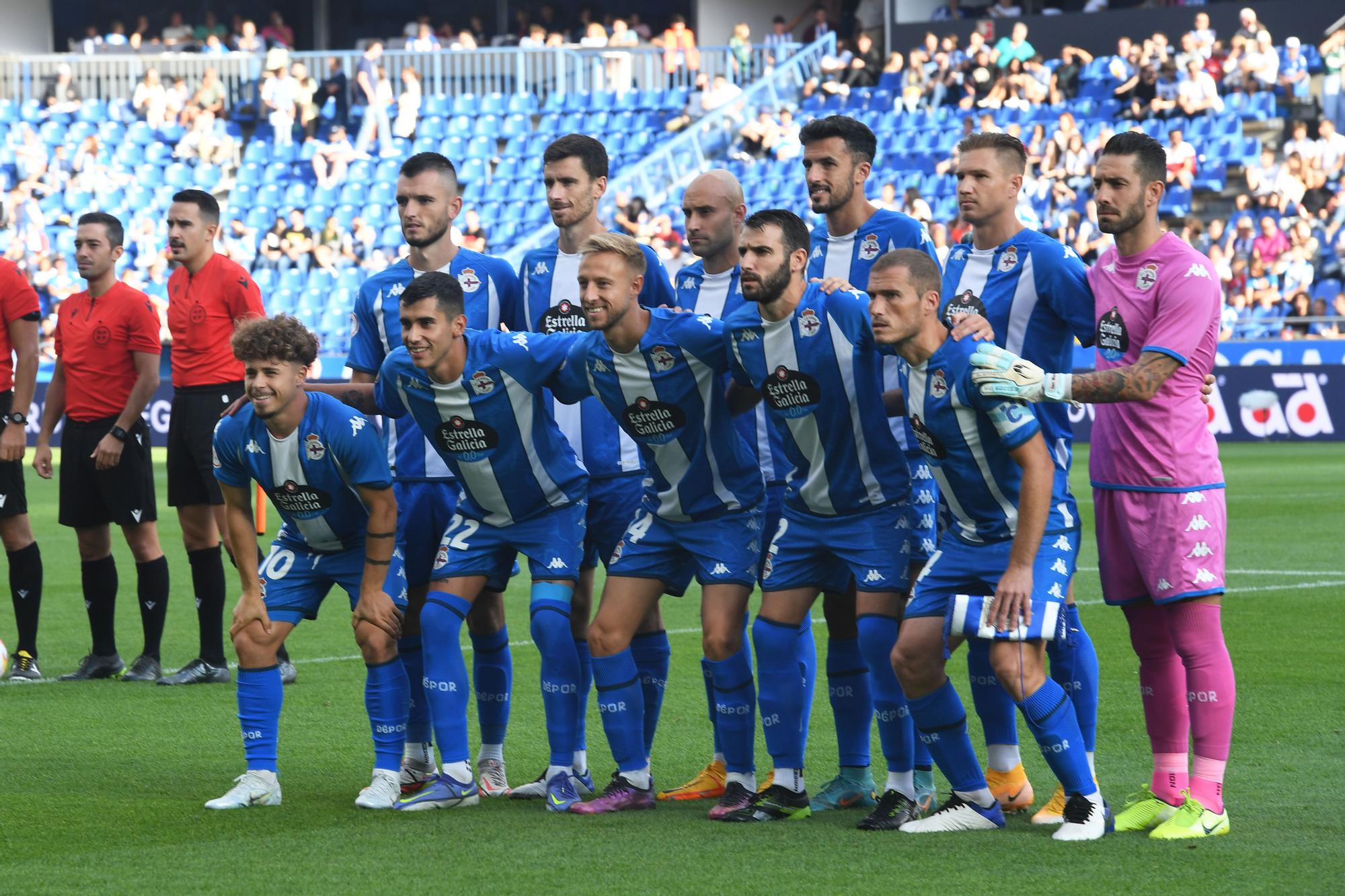 Deportivo - Real Balompédica Las fotos del Deportivo de La Coruña, 2 -  Balona, 1