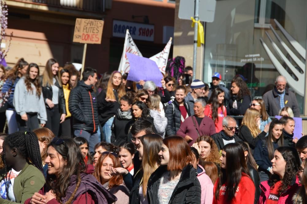 Manifestació del 8-M a Berga