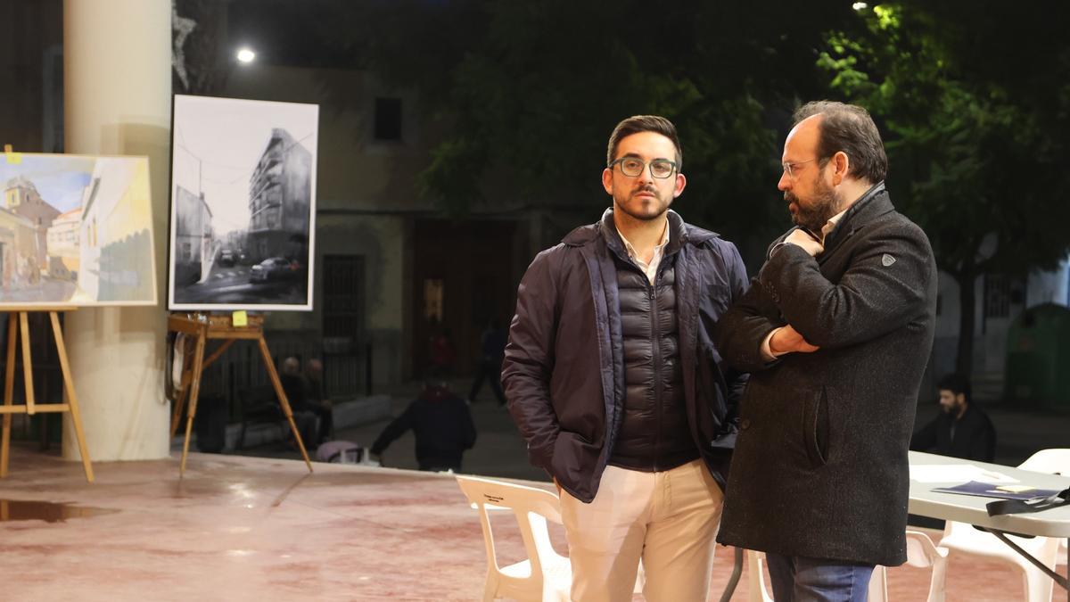 Héctor Troyano y Xavier Jorge, en una imagen de diciembre de 2024.