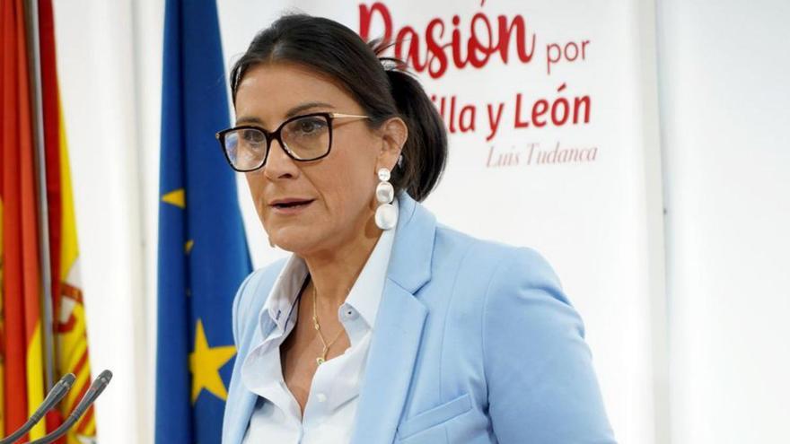 La secretaria de Organización del PSOECyL, Ana Sánchez.