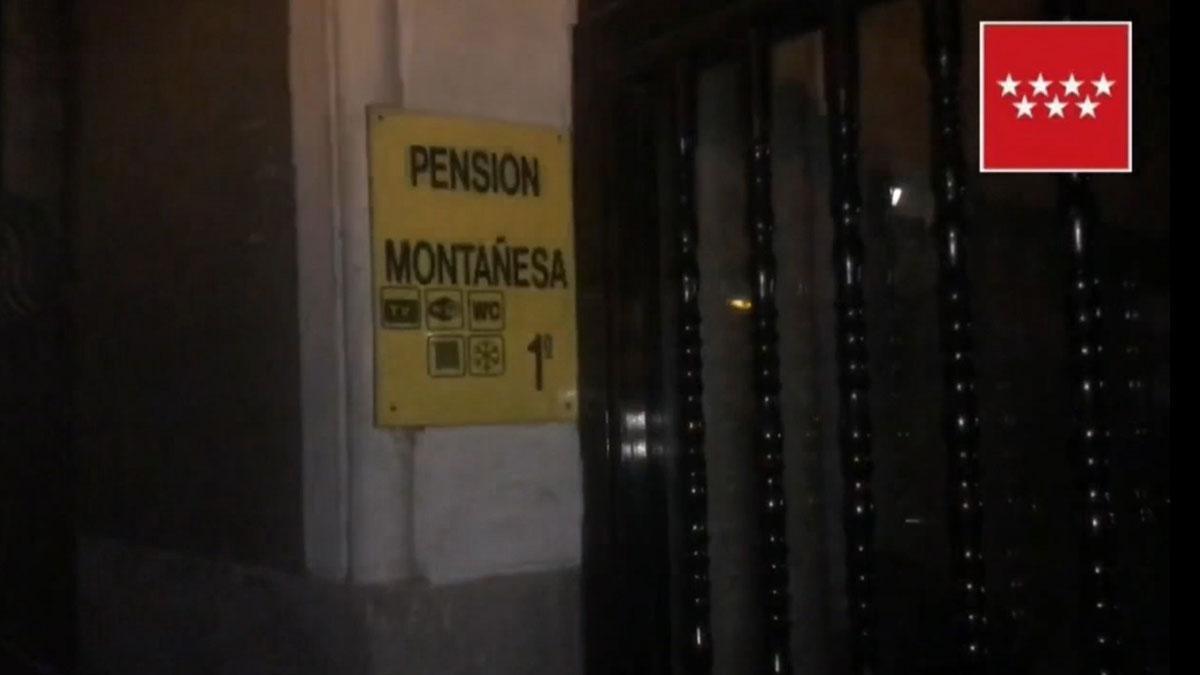 Encontrado muerto un anciano en una pensión de Madrid