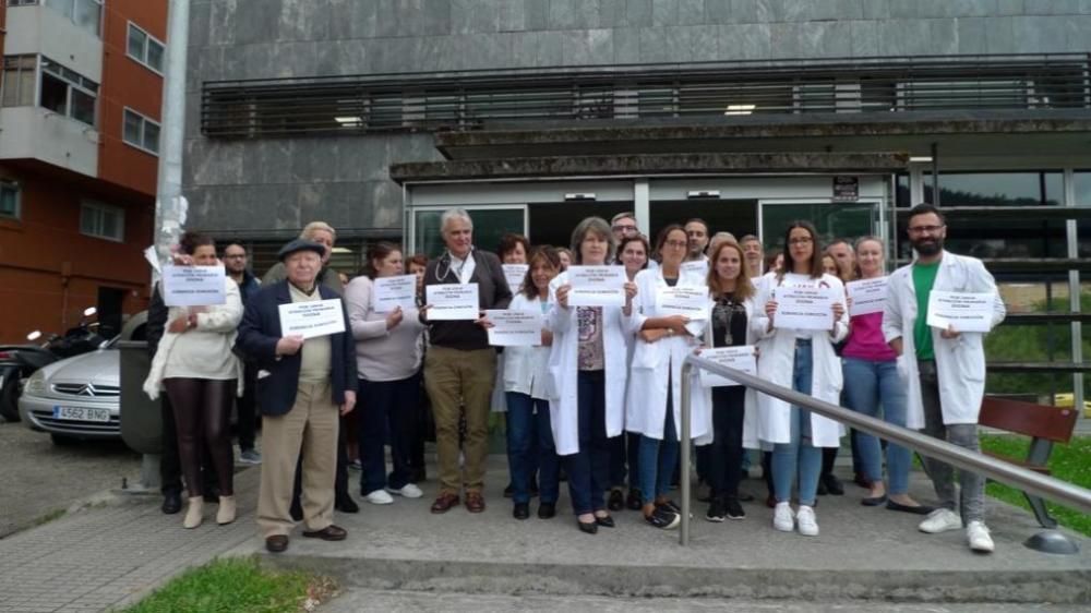 Nueva protesta de la Atención Primaria en Vigo.