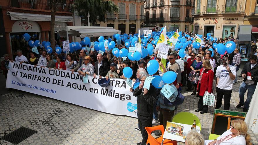 Imagen de la manifestación contra el tarifazo que tuvo lugar a mediados de 2014.