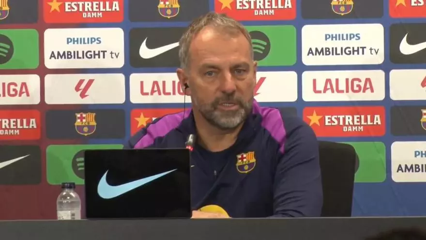 Flick: "El Celta está en una mejor situación que nosotros"