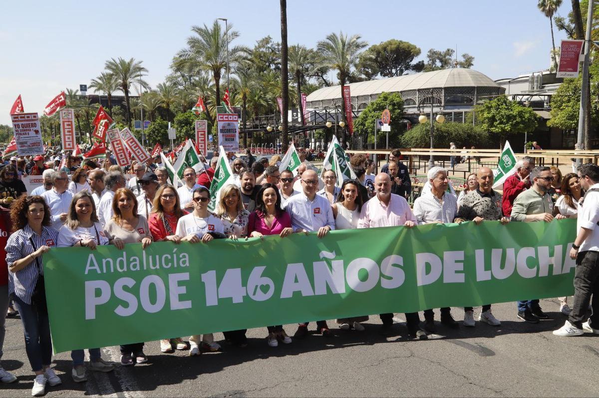 La manifestación del Primero de Mayo, en imágenes