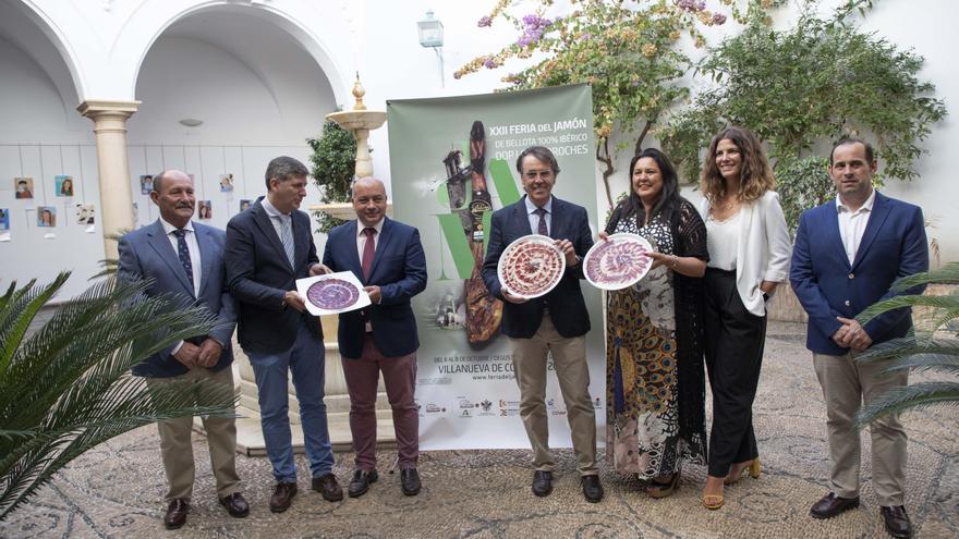 La Feria del Jamón de Villanueva de Córdoba recupera su formato tradicional tras la pandemia