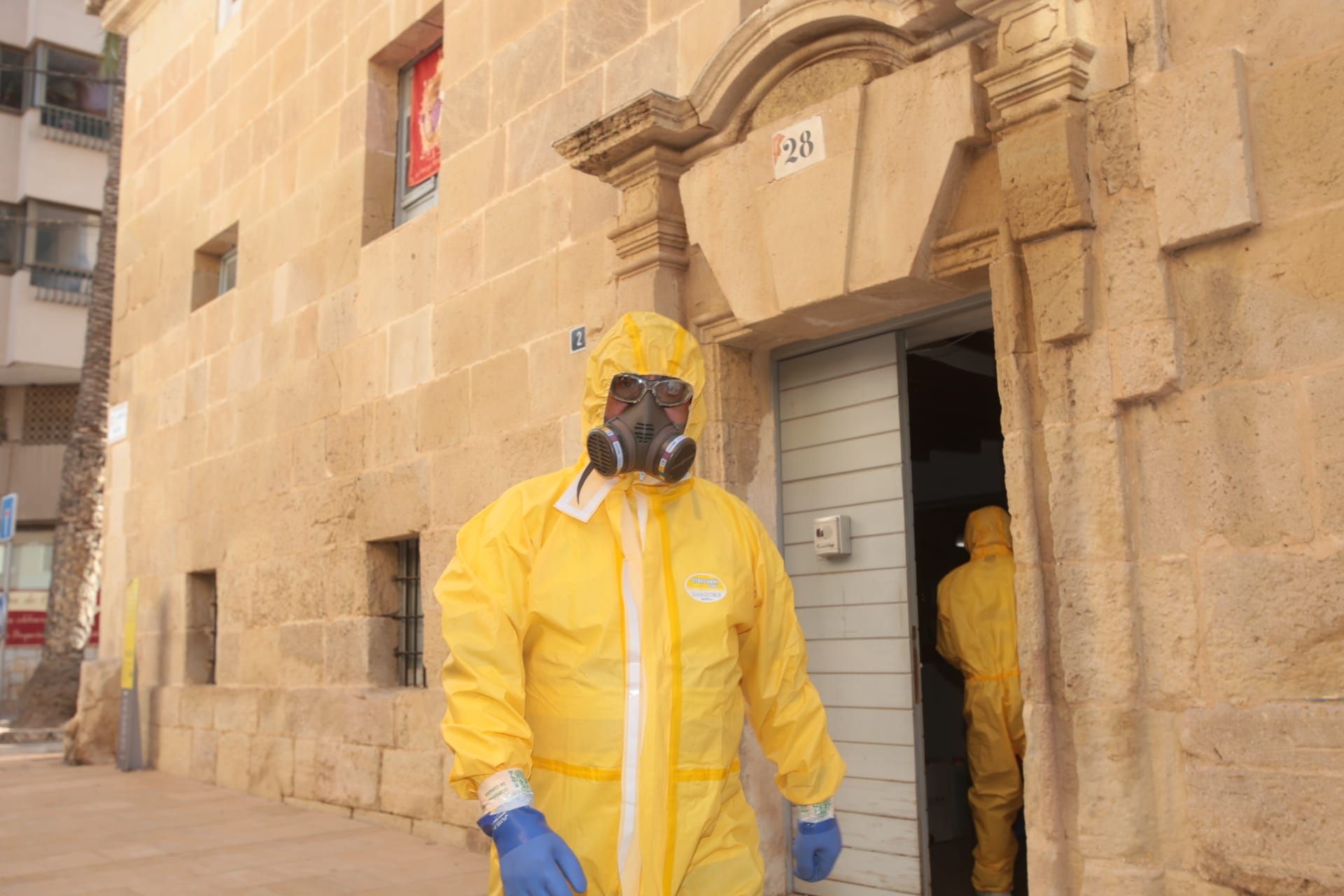 Desinfectan el monasterio de Santa Faz tras un brote que afecta a nueve monjas