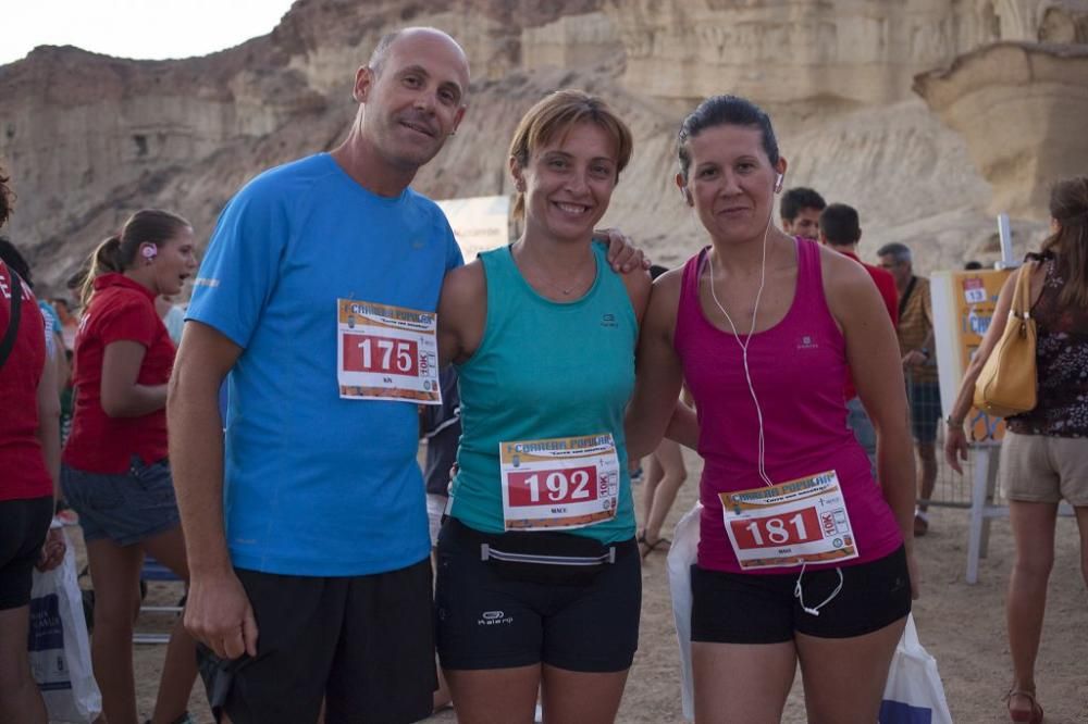 Carrera bajo la luna en Bolnuevo