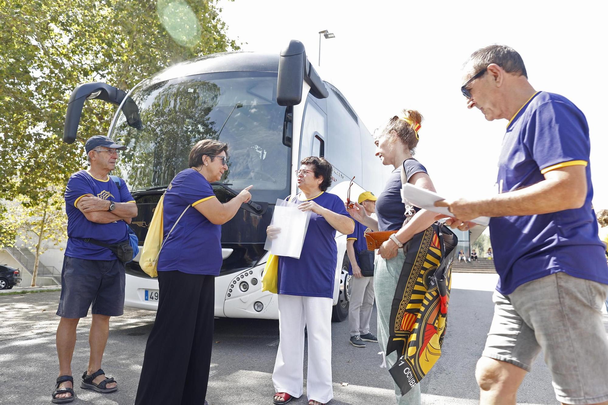 La manifestació de Girona de la Diada, en imatges