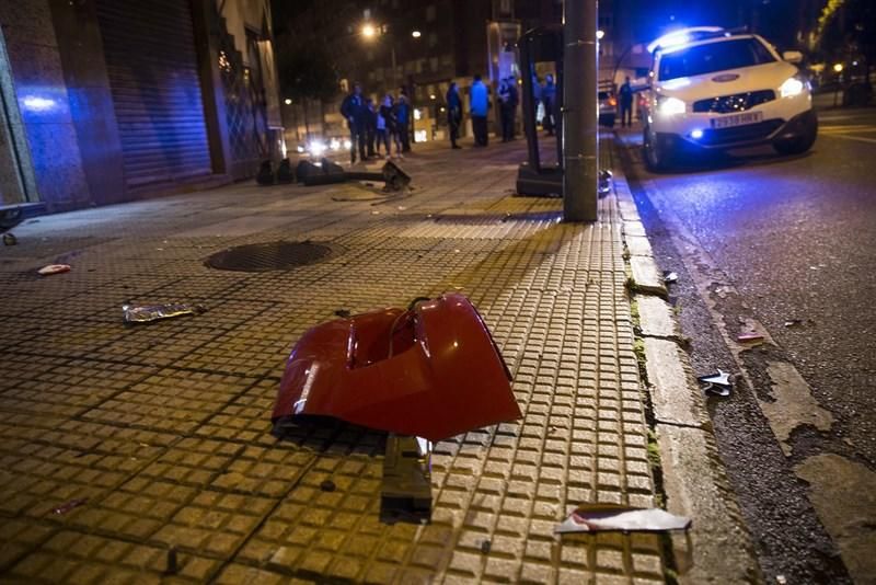 Atropello de una mujer en Avilés