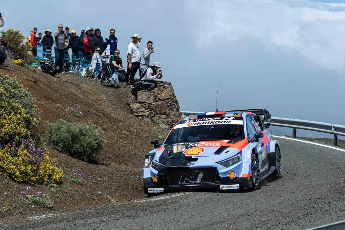 La segunda jornada del Rally Islas Canarias 2026, en imágenes