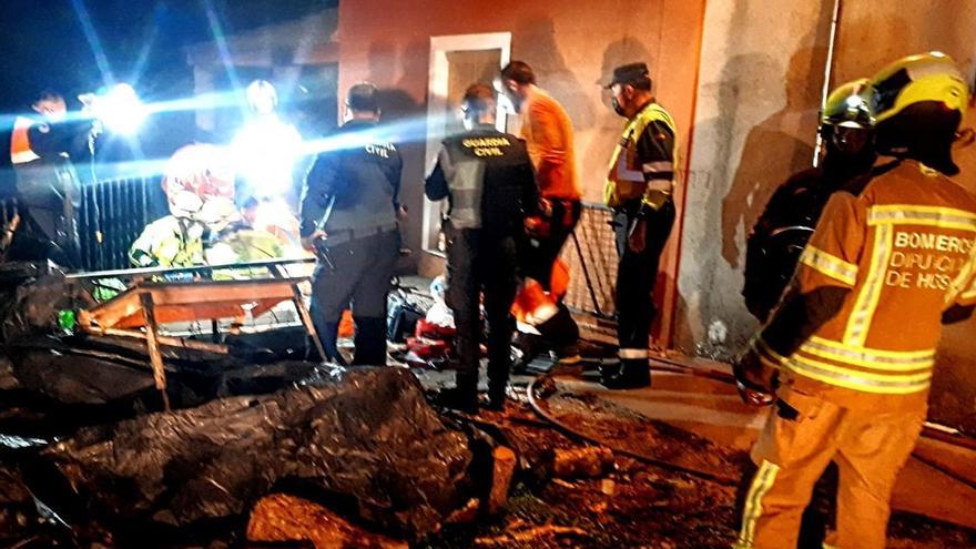 Muere un hombre de 82 años en el incendio de su casa en Lamata
