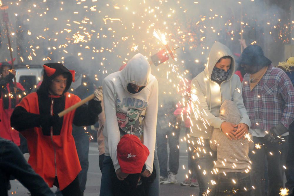 Correfoc dels 30 anys de Xàldiga