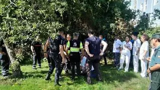 Localizan al hombre de 80 años al que buscaban desde ayer en Laviana en un matorral cercano al centro gerontológico en el que reside
