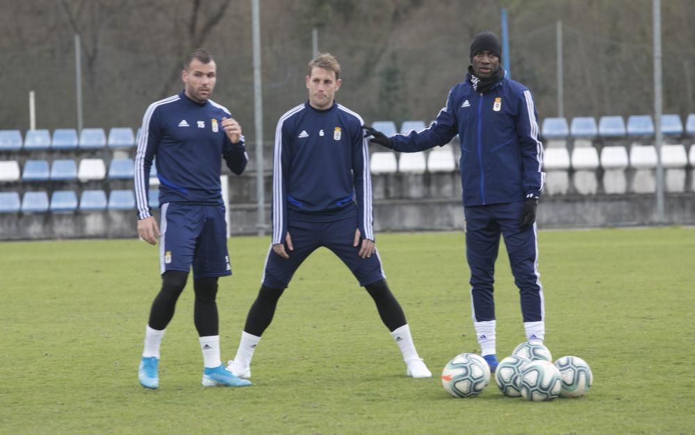 Entrenamiento del Real Oviedo