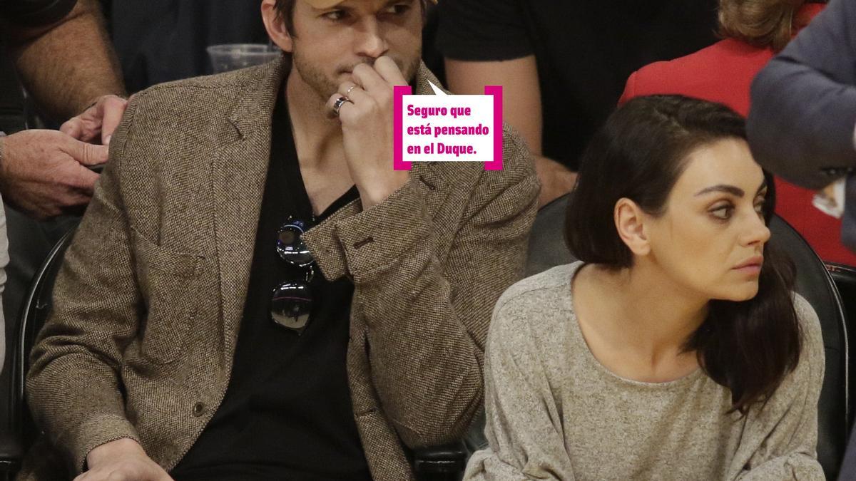 Ashton Kutcher y Mila Kunis Los Bridgerton