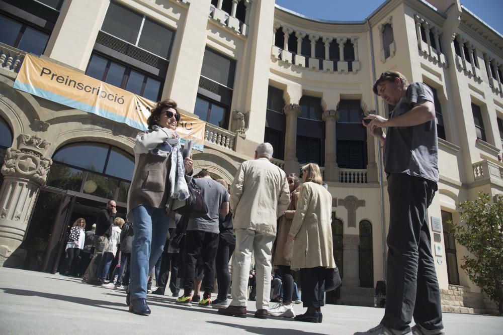 Jornada electoral del 28-A a la Catalunya Central