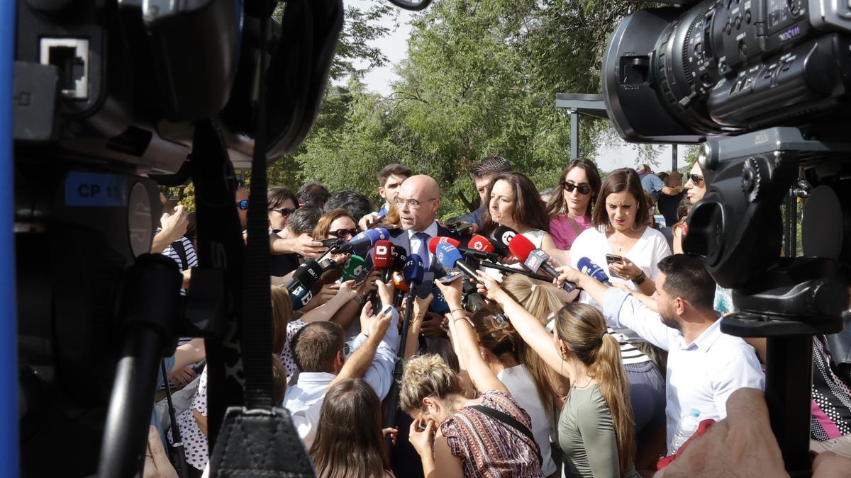 Declaración de Pedro Sánchez en la causa que investiga a su mujer, Begoña Gómez