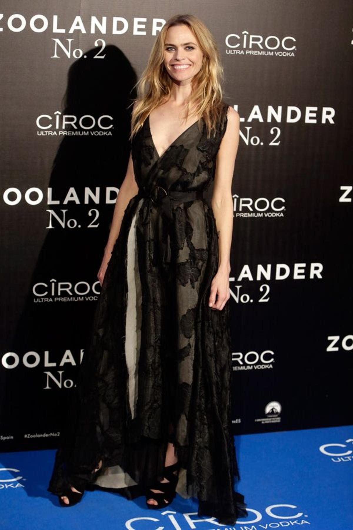 Verónica Blume en el estreno de 'Zoolander 2' en Madrid