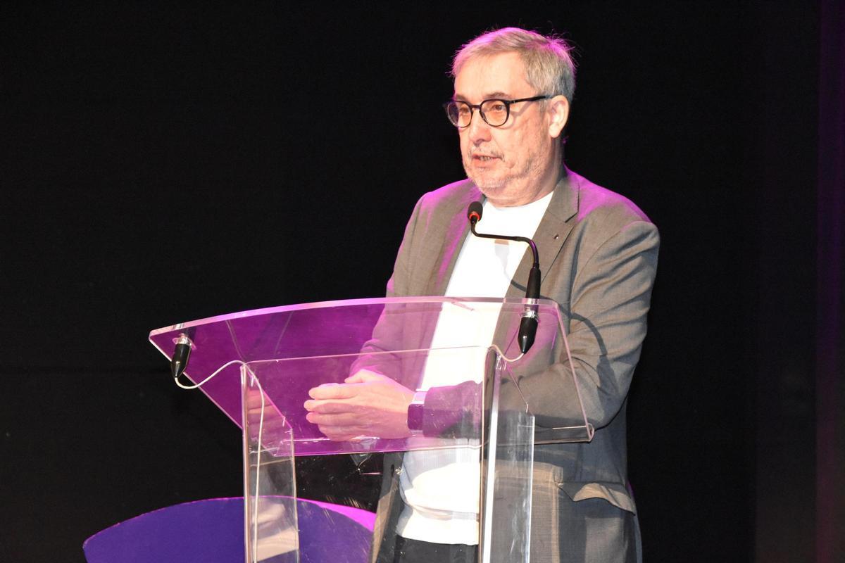 Blas García durante a inauguración das xornadas.