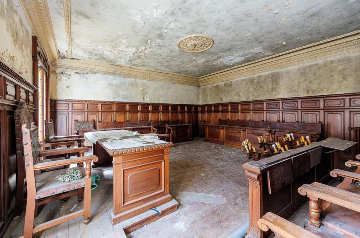 Antigua aula del Colegio de los Irlandeses