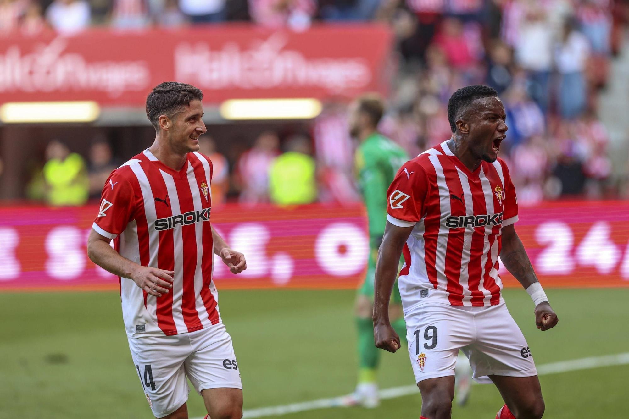 Derbi asturiano: las imágenes del partido entre el Sporting y el Oviedo en El Molinón