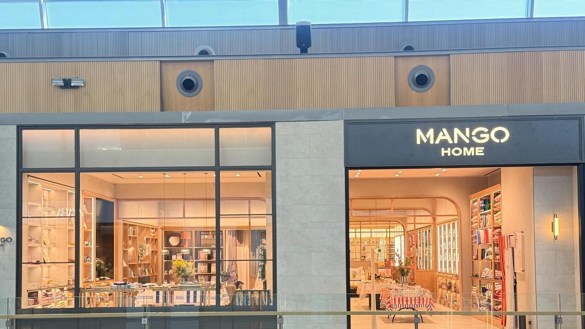 Escaparate de la nueva tienda de Mango Home en Zaragoza