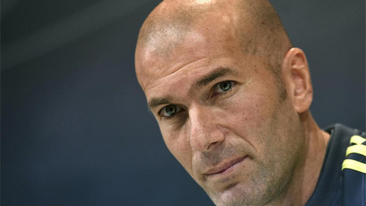 Zidane, entrenador del Real Madrid