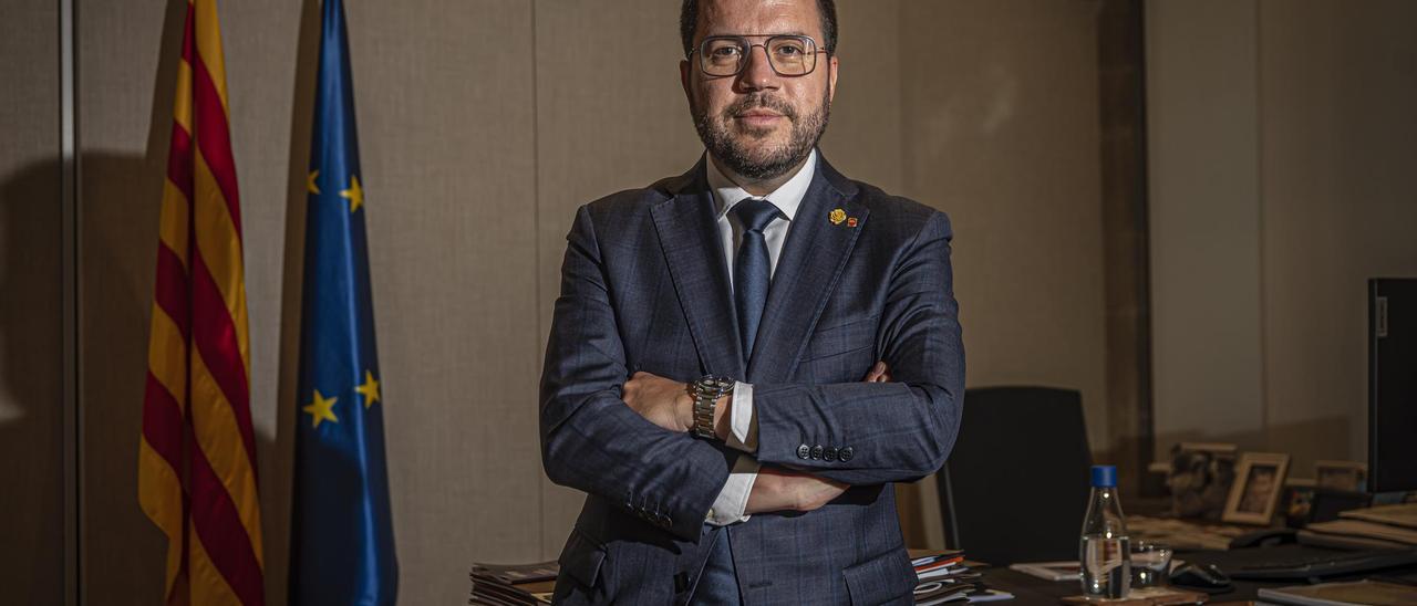 Entrevista a Pere Aragonès: "Quien negocia en nombre de Catalunya es su Govern"