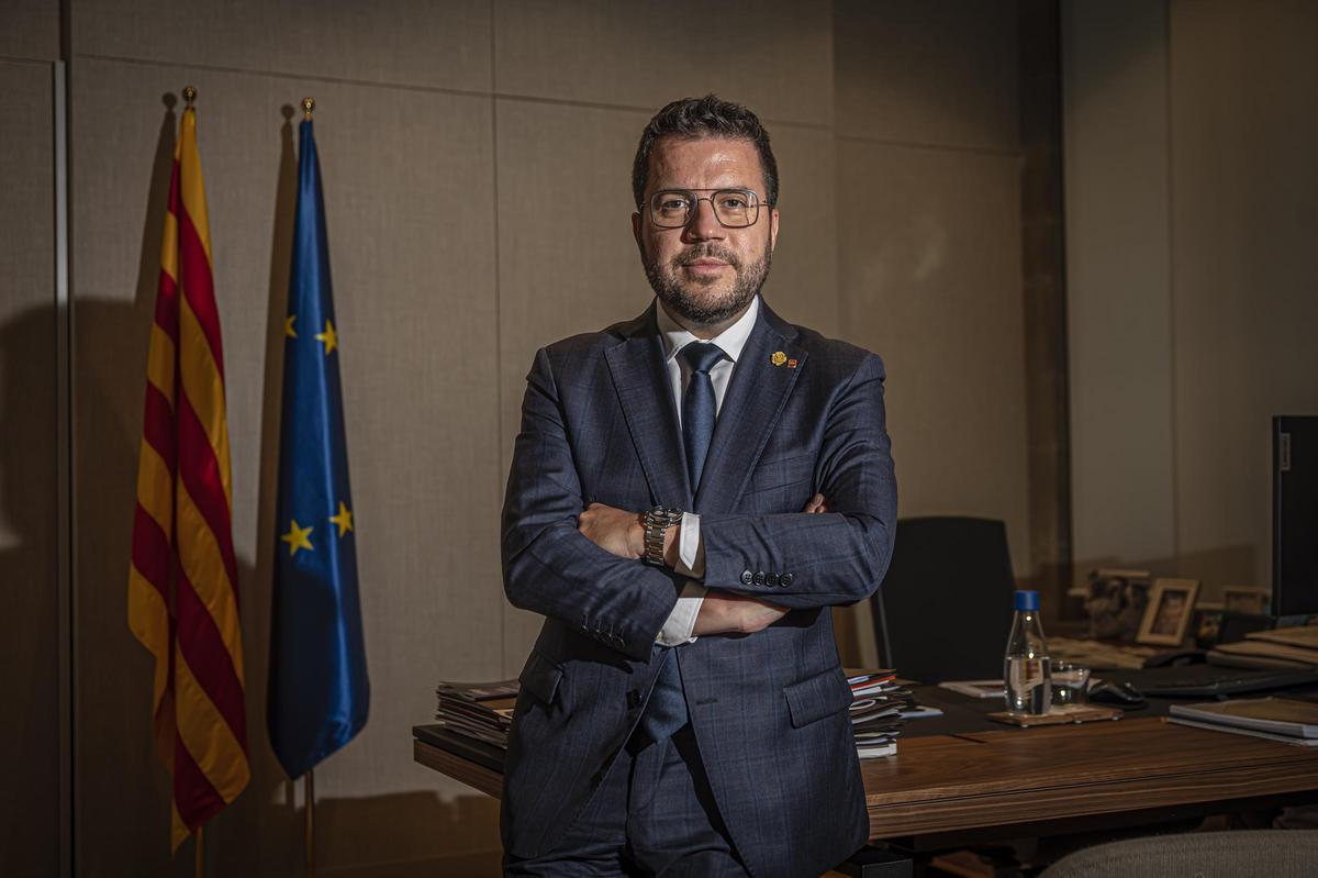 Pere Aragonès: «Qui negocia en nom de Catalunya el que afecta el seu estatus polític és el Govern»