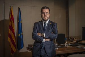 Pere Aragonès: «Qui negocia en nom de Catalunya el que afecta el seu estatus polític és el Govern»