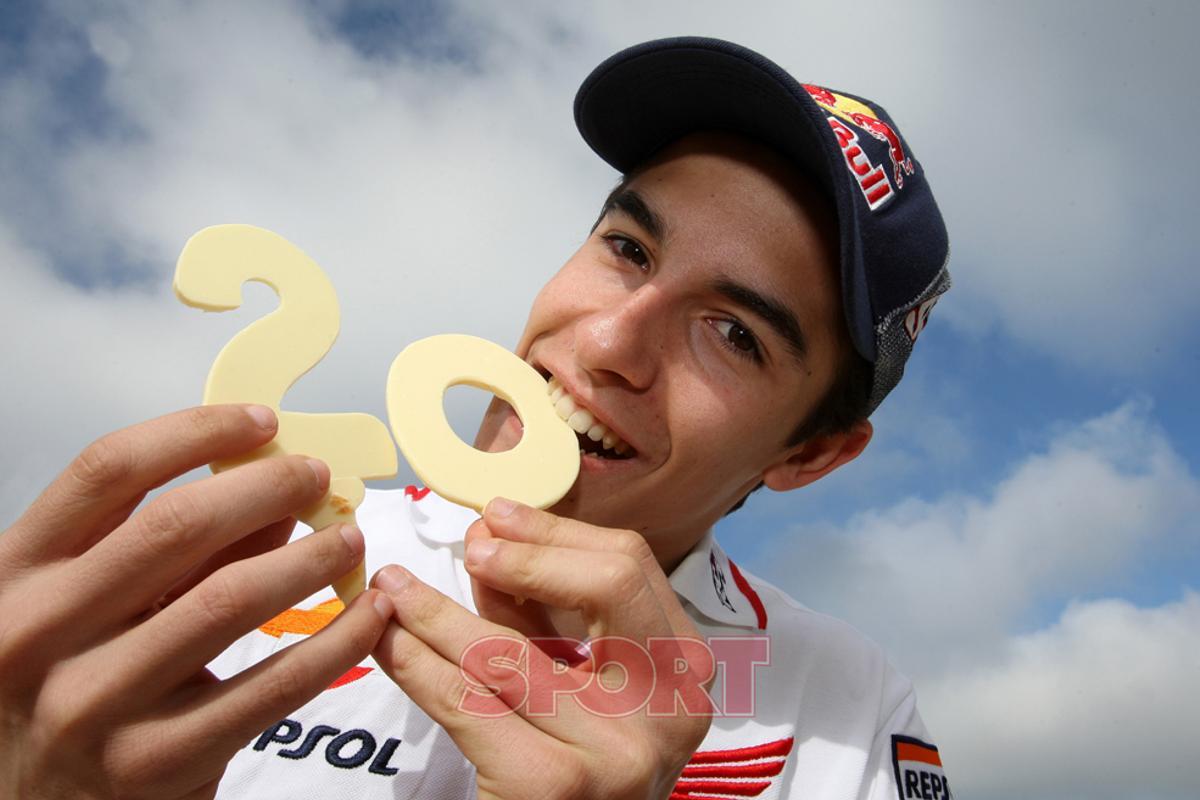 En 2013 Marc Márquez llegaba con 20 años y de la mano de Repsol Honda Team a MotoGP